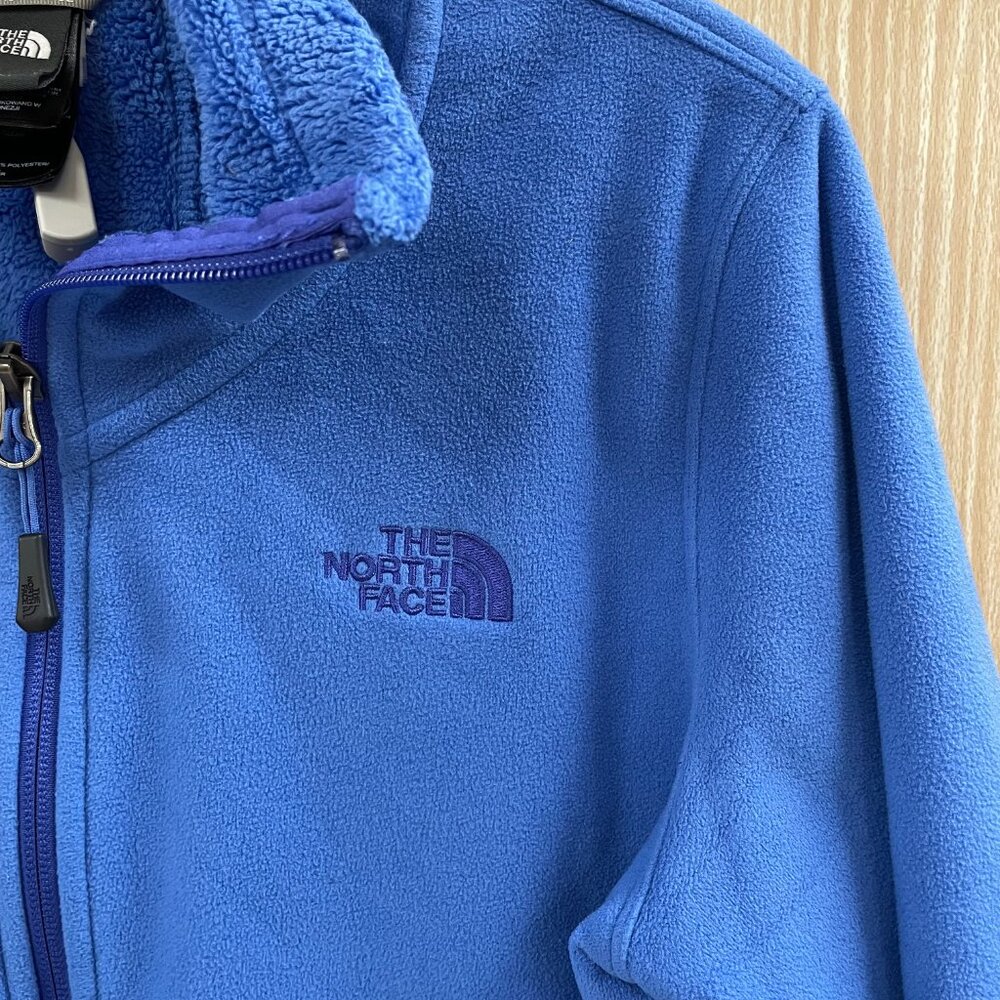 The North Face blue fleece jacket size small - Picture 2 of 7